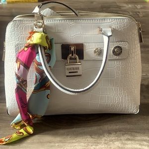 Guess Purse Anne Marie Dome Satchel